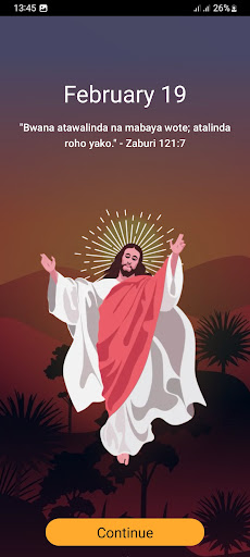 Android application Biblia Takatifu Swahili Bible screenshort