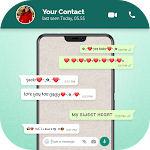 Cover Image of Download Chat Styles Fonts for Whatsapp  APK