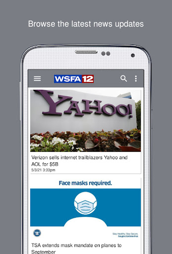 Screenshot of WSFA 12 News