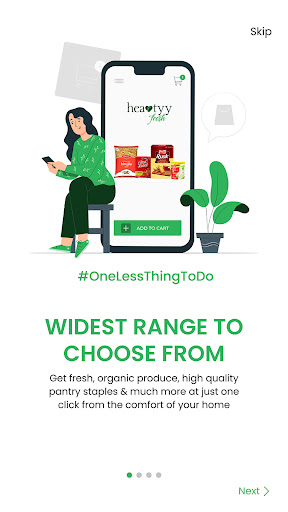 HeartyyFresh: Indian Groceries Screen 3