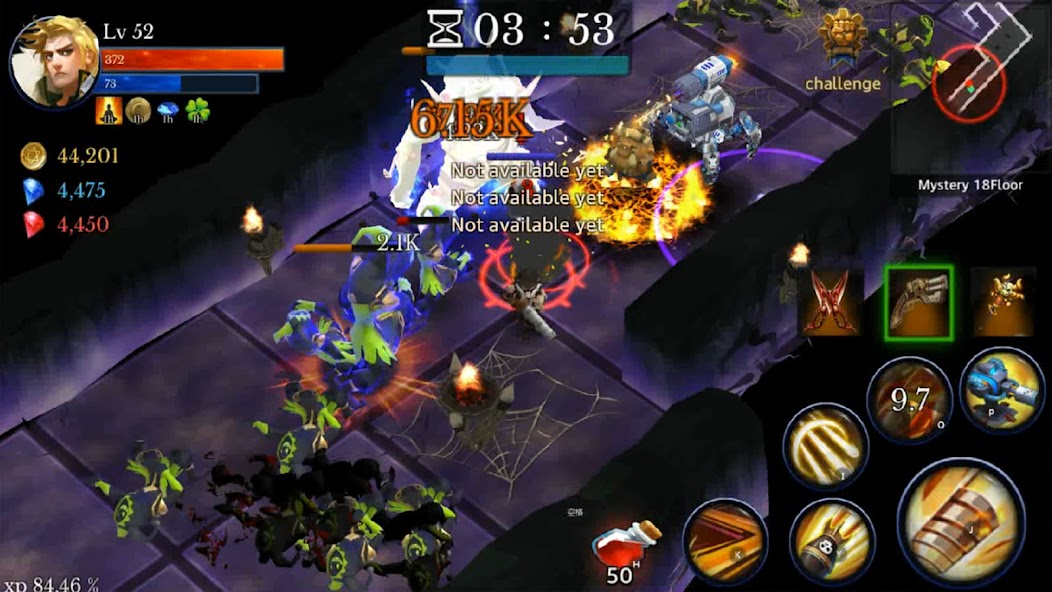 Monster Dungeon:Hunting Master 2.5 APK + Мод (Unlimited money) за Android
