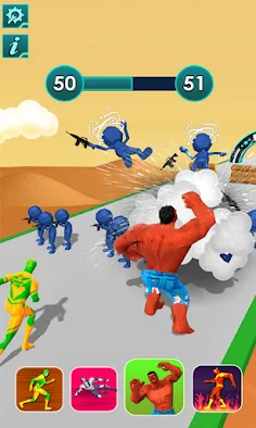 Superhero Shift Race - Screenshot 4