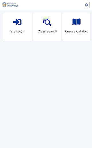 Android application Pitt CX Mobile screenshort