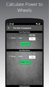 Captura de Pantalla 6 Tire Size Comparison android