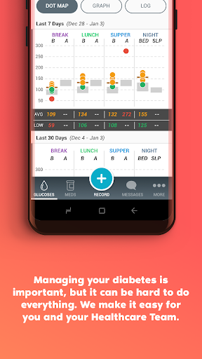 Android application Diasyst - Diabetes Management screenshort