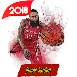 New Wallpapers James Harden NBA 2018 icon