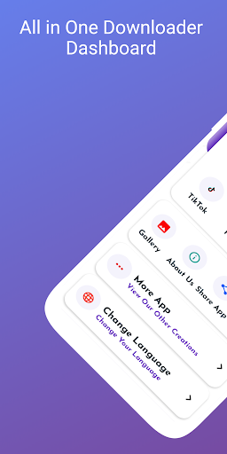 Android application All in One Video Downloader screenshort
