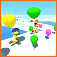 Baloon Rush 3D Real Rush Game