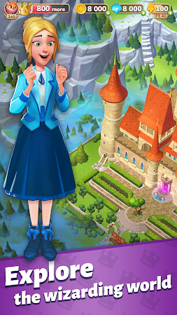 Game screenshot Mergic Academy: Magic & Merge mod apk