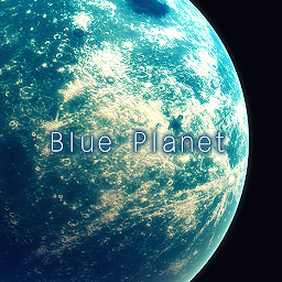 Значок приложения "Blue Planet Theme +HOME"