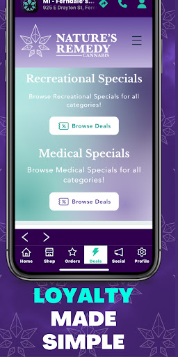 Natures Remedy Screen 2