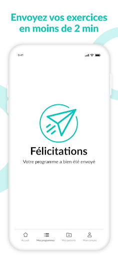 Weasyo Pro, pour les kinés Screen 2