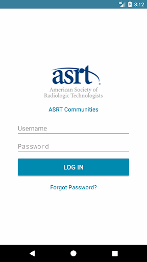 Android application ASRT Communities screenshort