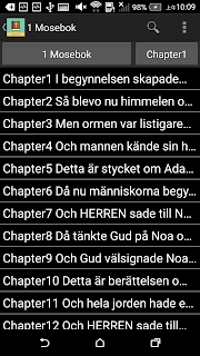Swedish English Bible screenshot 1