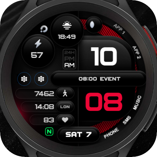 PRIME 005 Digital Watch Face Download on Windows