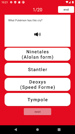 Poke Quiz - Aim at Dr. Screen 2