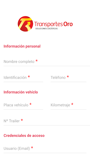 Operacional Oro Screen 2