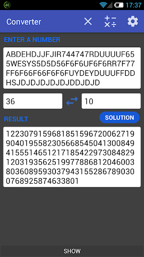 Number system calculator Screenshot 4 - AppWisp.com