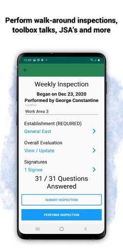 Android application Inspector by Safety 101 screenshort