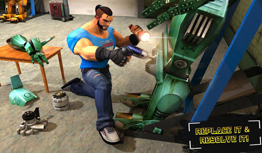 Real Robot Mechanic Workshop