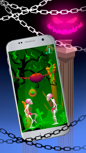 Skeleton ball Halloween