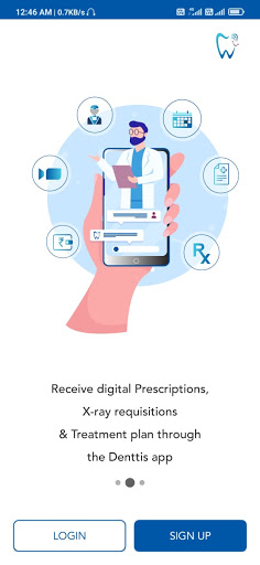 Denttis - Online Platform for Screen 2