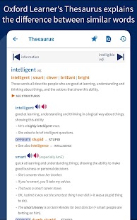 Oxford Advanced Learner's Dict Screenshot