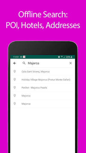 Majorca Offline Map and Travel Screen 3