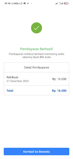 e-Retribusi PD Pasar Manado Screen 3
