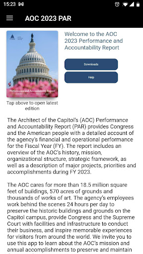 Android application AOC PAR 2023 screenshort
