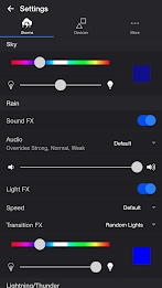 Thunderstorm for Nanoleaf poster 2