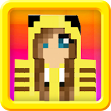 Skins for girls minecraft pe icon