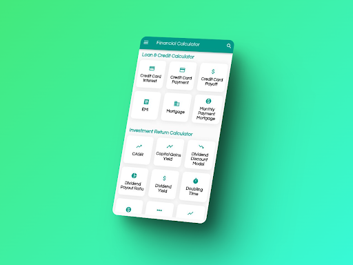 Financial Calculators Screen 3