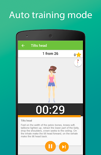 Screenshot of Pilates - home fitness
