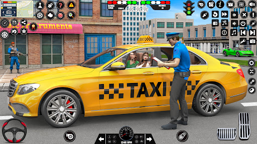 Taxi Car Driving Taxi Games