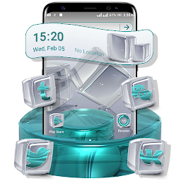 Icon image Crystal Cube Launcher Theme