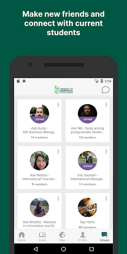 UL CampusConnect Screen 2