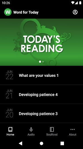 Android application The Word For Today screenshort