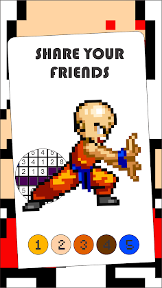 Legendary Fighter Pixel Art - Screenshot 3