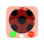 Cover Image of Tải xuống Fake call Ladybug 4 APK