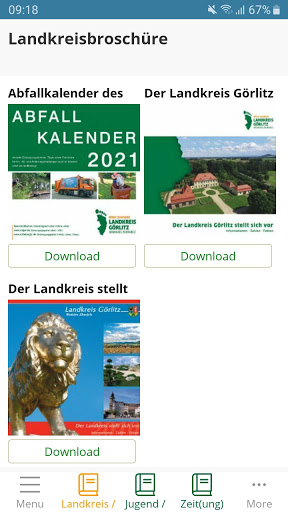 Android application Publikationen LRA Görlitz screenshort