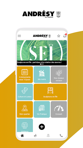 Android application Andrésy screenshort
