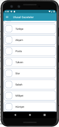 Gazeteler ve Canlı TV Haber Screen 2