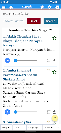 Sai Rhythms Screen 3