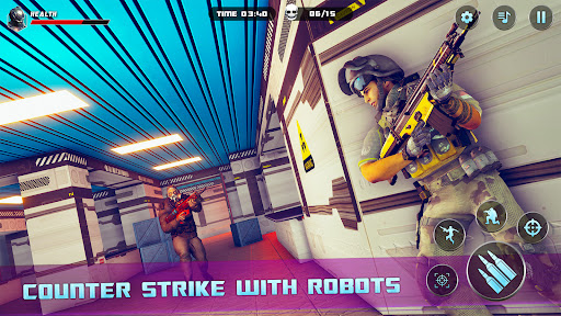 Android application Code of Modern War Gun Shooter screenshort