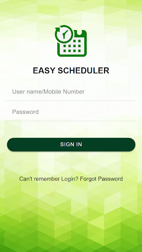 Android application Easy Scheduler screenshort