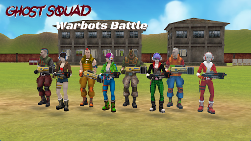 Android application Ghost Squad: Warbots Battle screenshort
