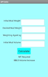 Mud Weight Calculations
