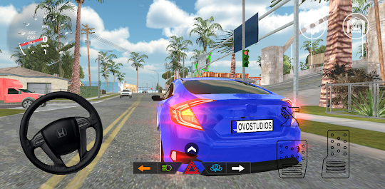 Civic Drift & Park Simulator