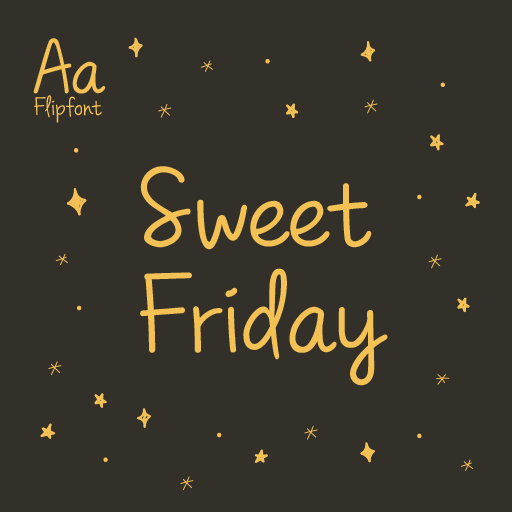 AaSweetFriday™ latin Flipfont logo